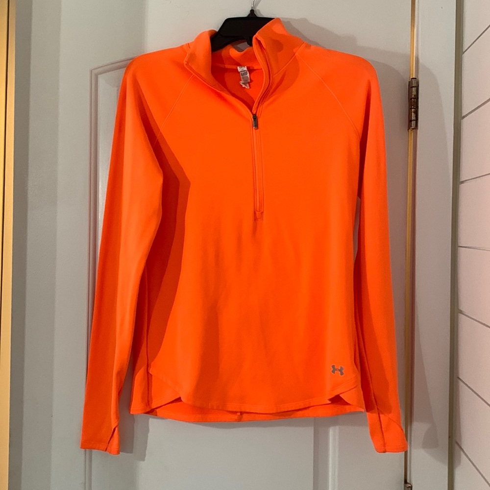 Under Armour 3/4 zip cold gear, size large